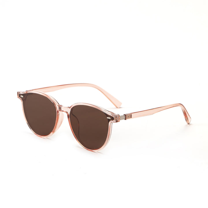 Damen stilvolle Sonnenbrille mit elegantem transparentem Rahmen Karnz