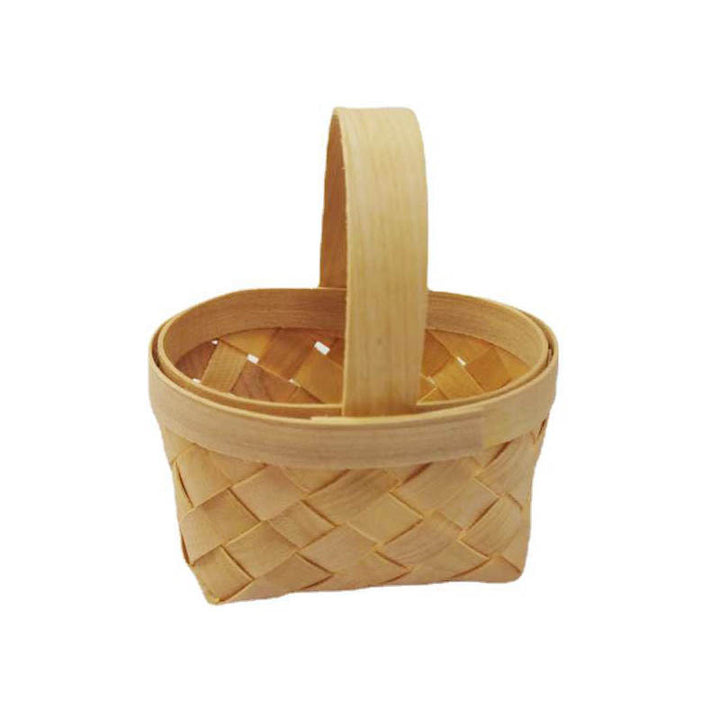Dekorative Mini Geflochtene Geschenkkorb Karnz