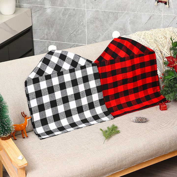 Festliche Stuhlhusse im Weihnachtsdesign Karnz