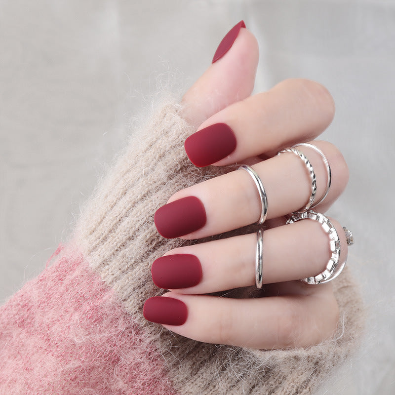 Matte Press-On Nagelset Karnz