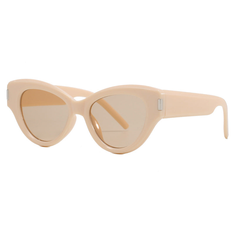 Damen Cat-Eye Sonnenbrille mit modernem, auffälligem Design Karnz