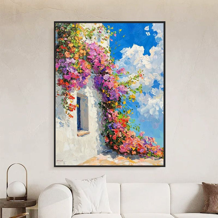Florale Landschaft Wandkunst Karnz