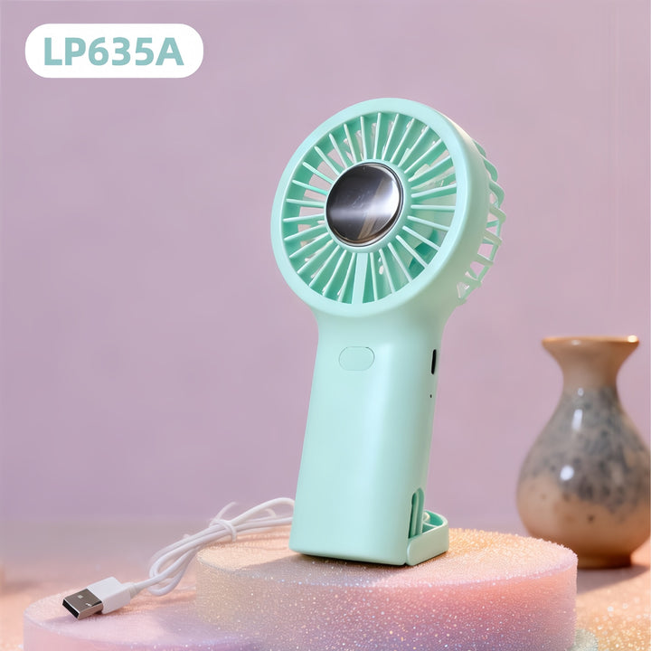 Damen Tragbarer USB Handventilator mit leistungsstarker Windtechnologie Karnz