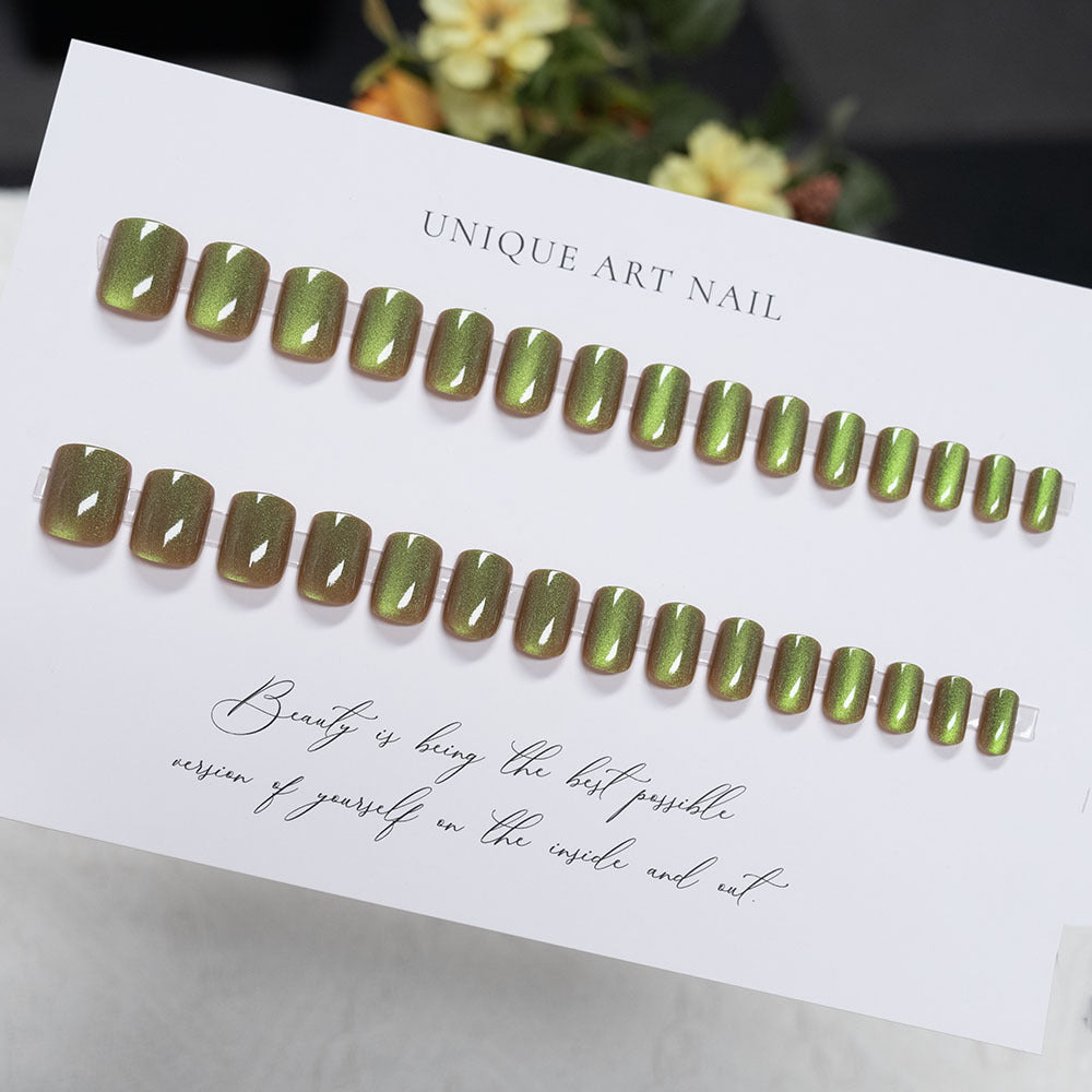 Glänzendes Acryl Press-On Nagel Set