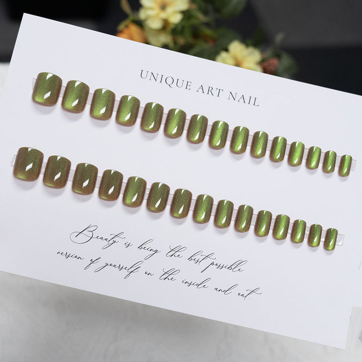Glänzendes Acryl Press-On Nagel Set