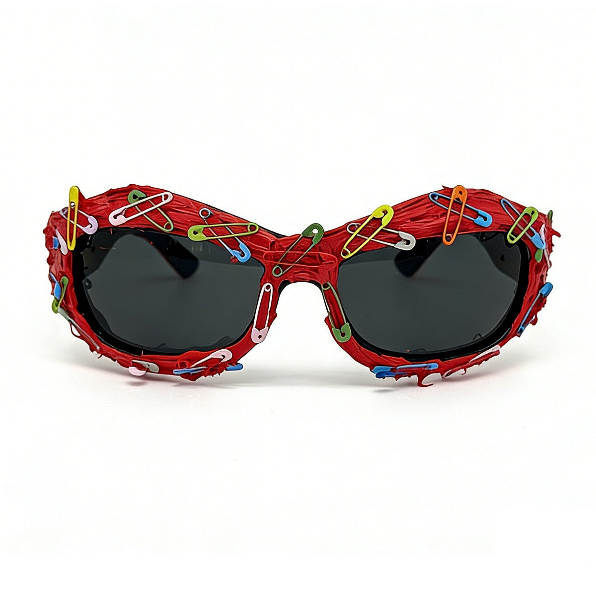Damen kreative Statement-Sonnenbrille mit auffälligem Design Karnz
