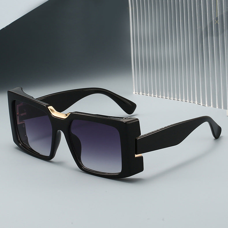 Damen Sonnenbrille im auffälligen geometrischen Design Karnz
