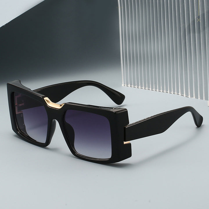 Damen Sonnenbrille im auffälligen geometrischen Design Karnz