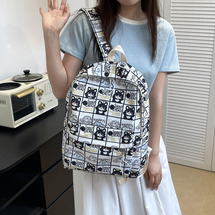 Cartoon gemusterten Rucksack Karnz