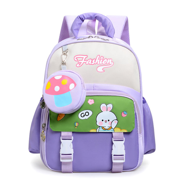 Verspielter Rucksack für die Schule im Cartoon-Stil Karnz