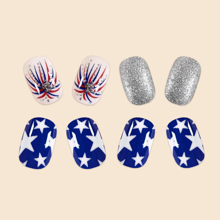 Patriotisches Thema Nagelkunstset