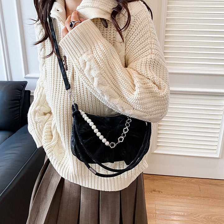Elegante mit Schleife verzierte Handtasche Karnz