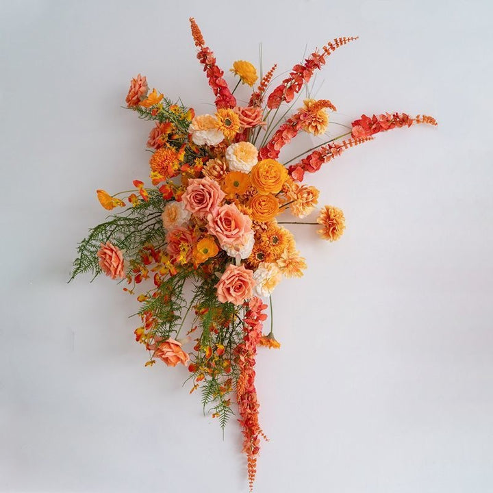 Elegante florale Wandarrangement