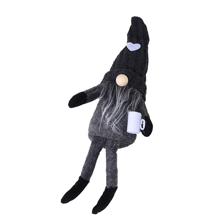 Dekorative Weihnachtsgnom Figur Karnz