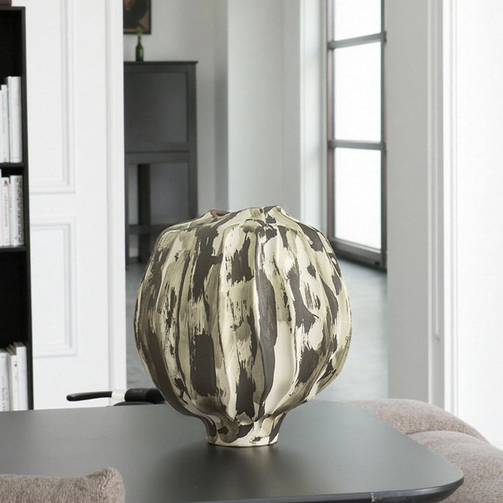 Künstlerische Texturierte Dekorative Vase