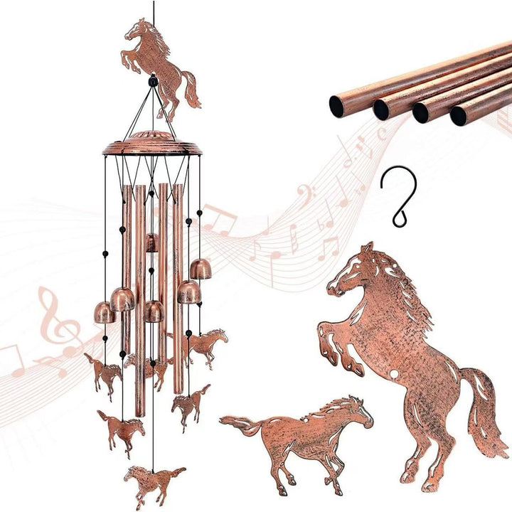 Dekorativer Windspiel mit Dackel-Design Karnz