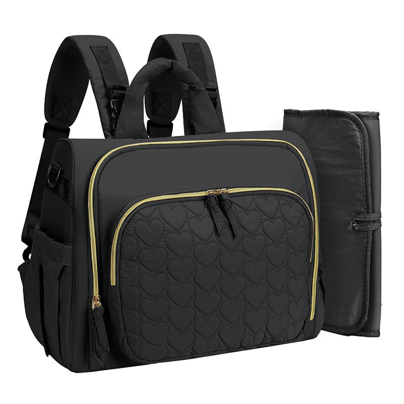 Multifunktionale Wickeltasche mit Ergonomischen Schulterträgern Karnz