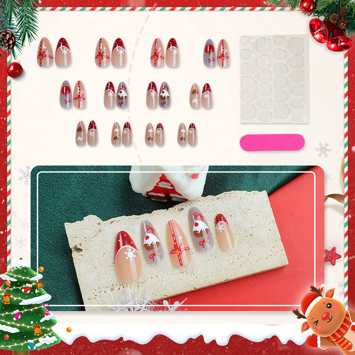 Festliches, urlaubsorientiertes Press-On-Nail-Art-Set 1790738334