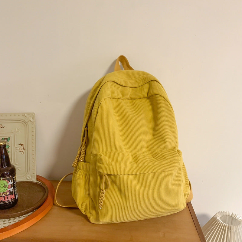 Cord-Rucksack mit Vielseitigen Fächern und Ergonomischem Design Karnz