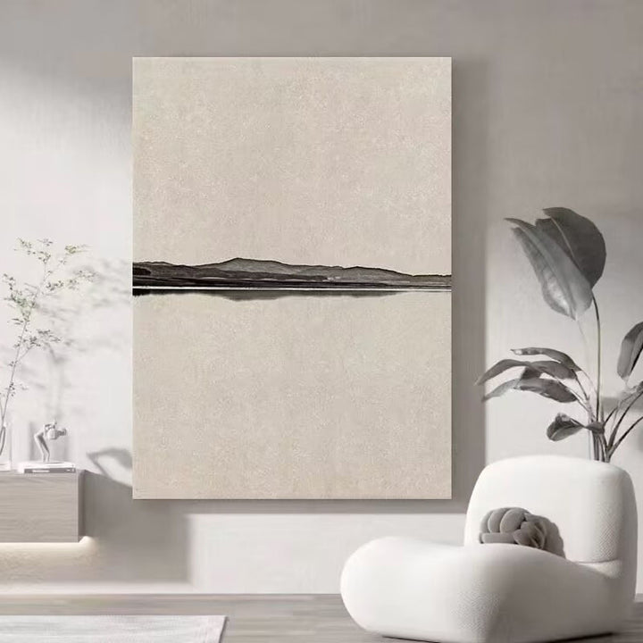 Abstrakter minimalistischer Wanddruck