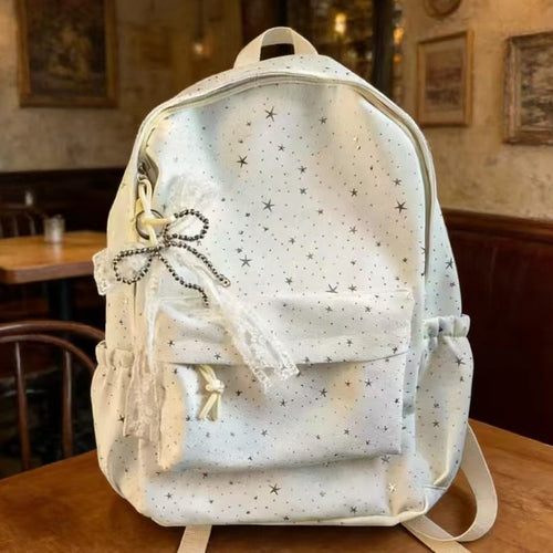 Verspielt mit Sternen verzierten Rucksack Karnz