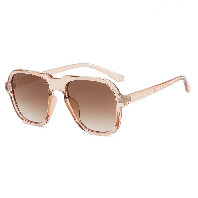 Damen außergewöhnliche Sonnenbrille im modernen Tierdruckdesign Karnz