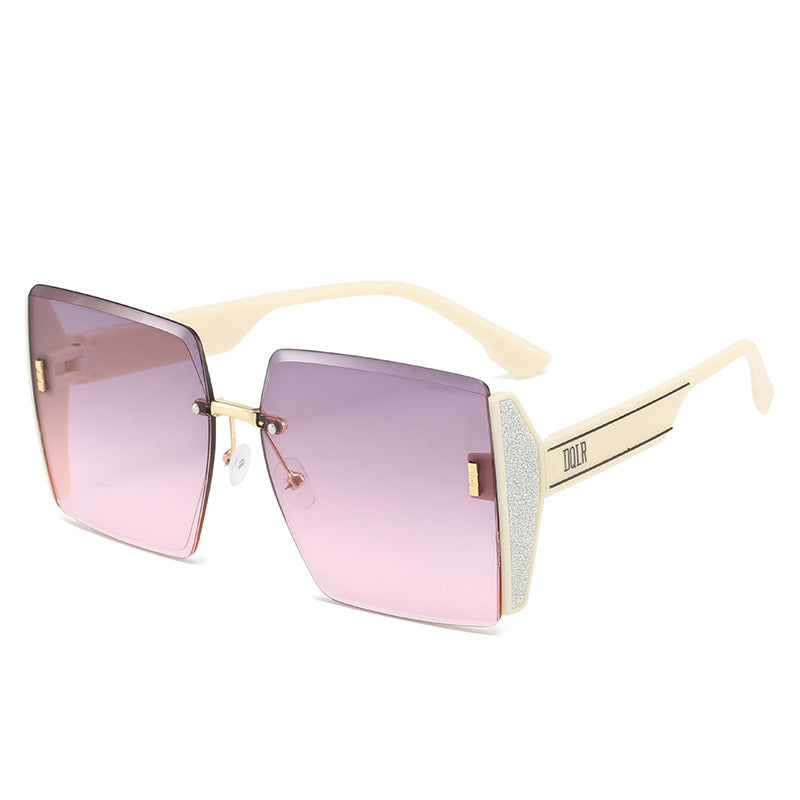 Damen stilvolle und modische geometrische Sonnenbrille Karnz