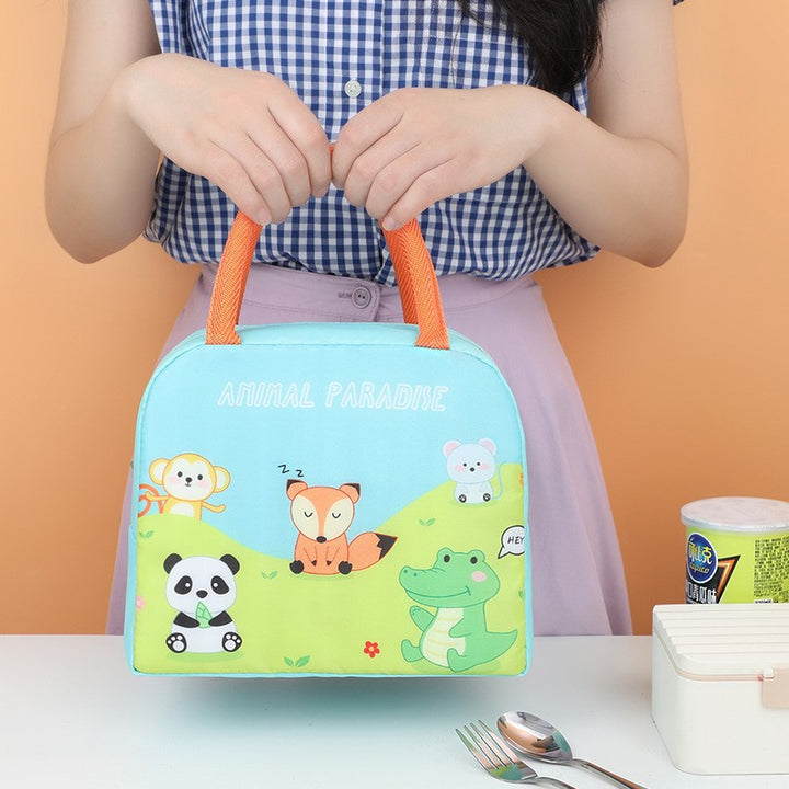 Spaß Tier-Themen Isolierte Lunch-Tasche Karnz
