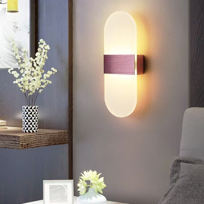 Moderne LED Wandleuchtenfassung