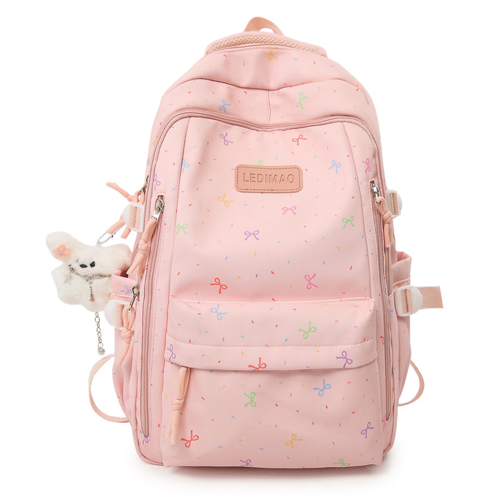 Stylischer Schulrucksack mit lustigen gemusterten Akzenten Karnz