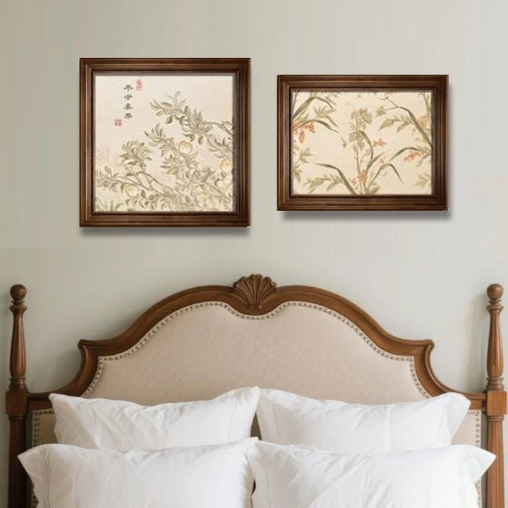 Vintage Botanische Kunstset