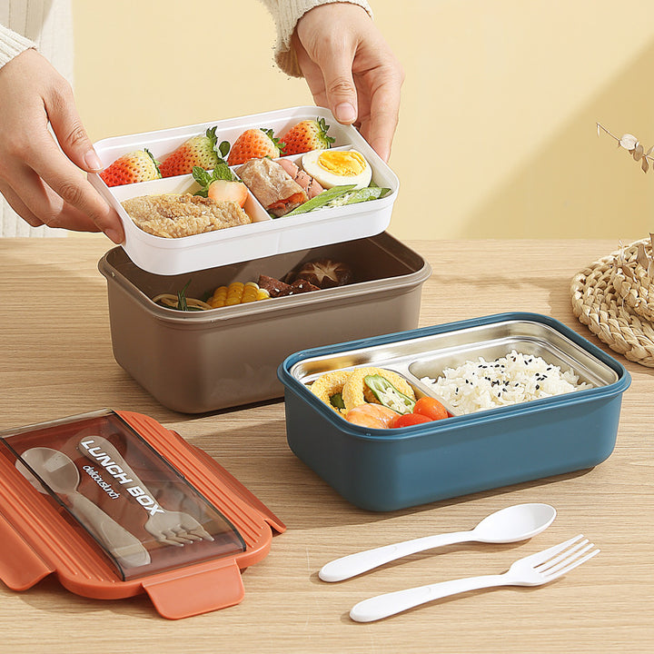 Mehrfachunterteilte isolierte Lunchbox