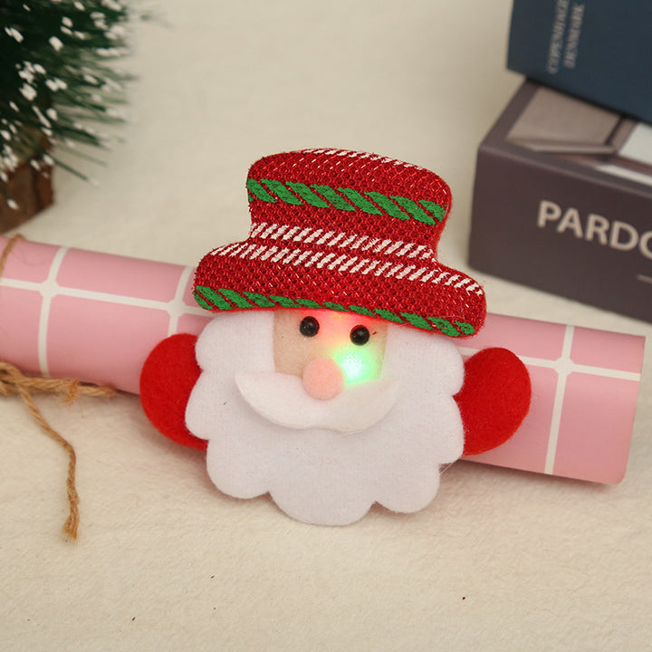 Weihnachts-Haarschmuck mit LED Lichtern Karnz