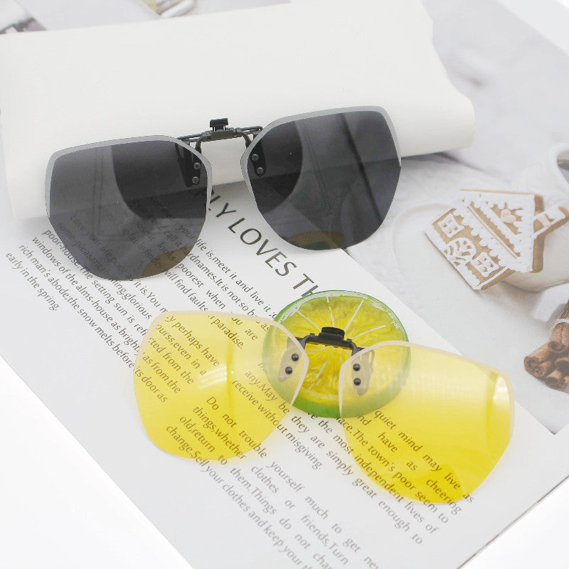 Damen modische Oversized-Sonnenbrille mit eckigem Design Karnz