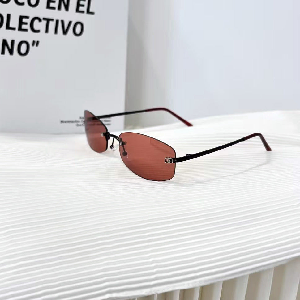 Elegante Premium Sonnenbrille mit Schlankem Metallrahmen Karnz