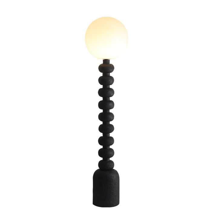 Moderne dekorative Stehlampe mit skulpturalem Design