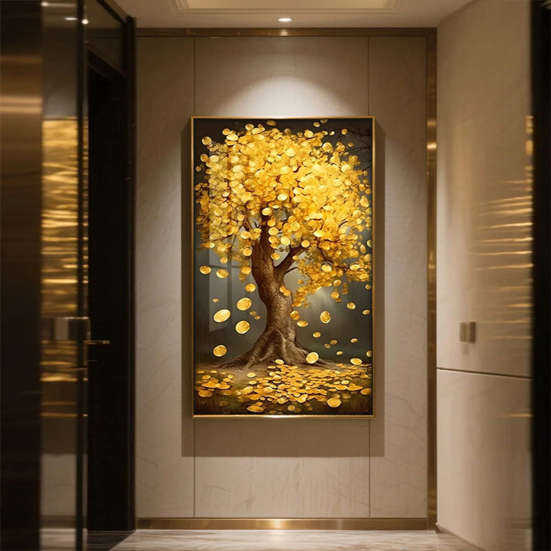 Elegante Wandkunst Leinwanddruck
