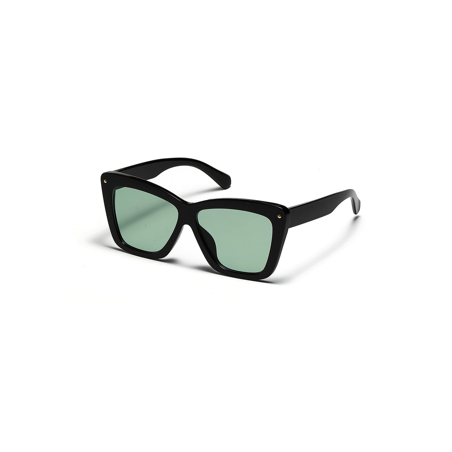 Damen geometrische oversized Sonnenbrille Karnz
