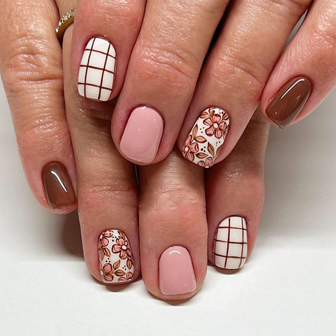 Floral Künstlerische Nagelverbesserungen Karnz 1789915456