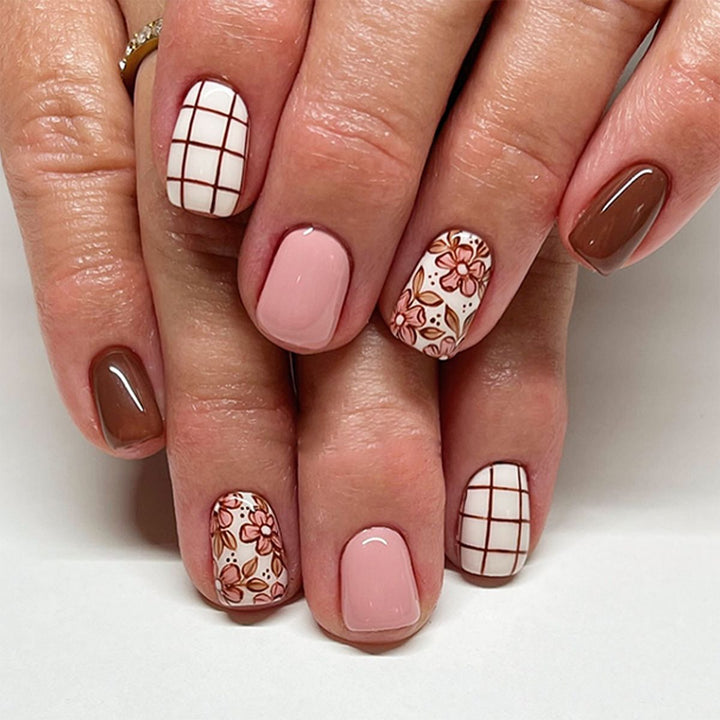 Floral Künstlerische Nagelverbesserungen Karnz 1789915456