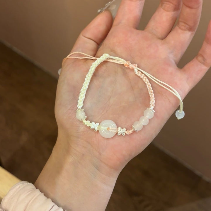 Verstellbares Perlenarmband Karnz
