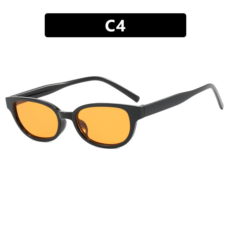 Damen modische Cat-Eye Sonnenbrille mit UV-Schutz und leichtem Rahmen Karnz