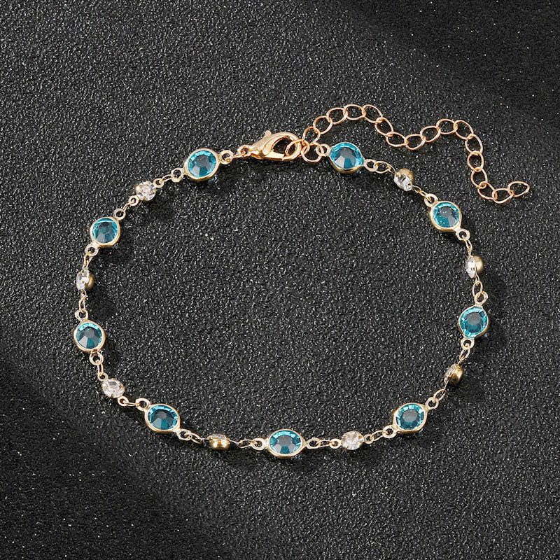 Elegante Strass-Ketten-Armspirale Karnz