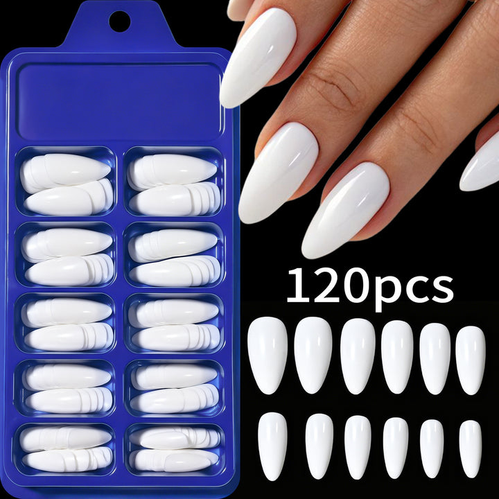 Premium Glossy Press-On Nail Tips Karnz