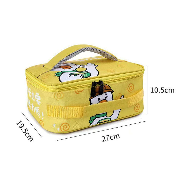 Cartoon-Themen-Isolierte Lunch-Tasche Karnz