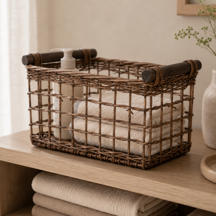 Home Storage Woven Basket Karnz