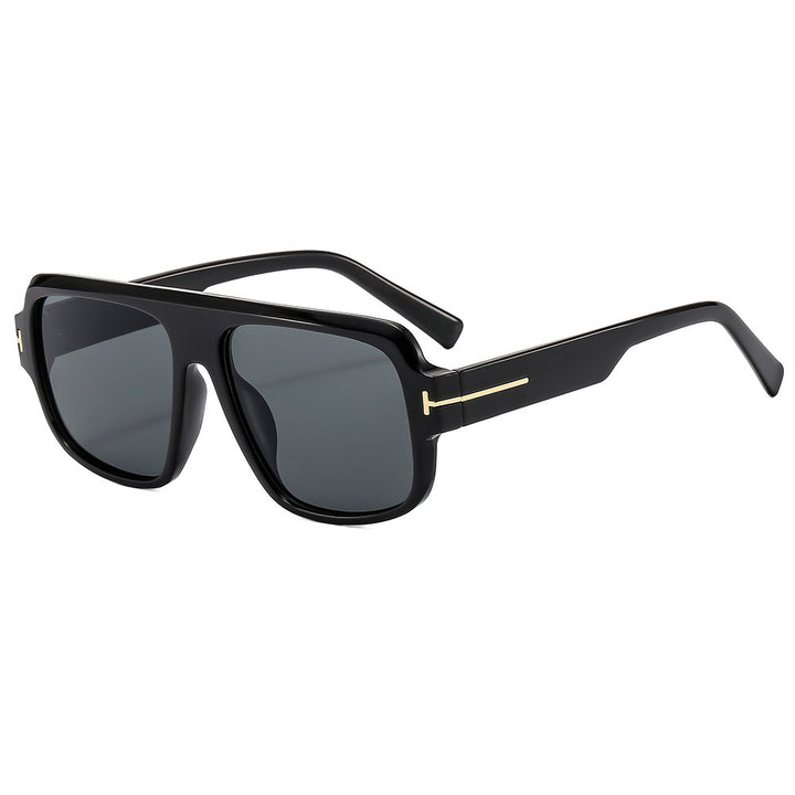 Overgroße Schild-Sonnenbrille Karnz