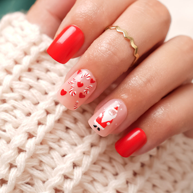 Dekorative Glitter-Nagelkunst