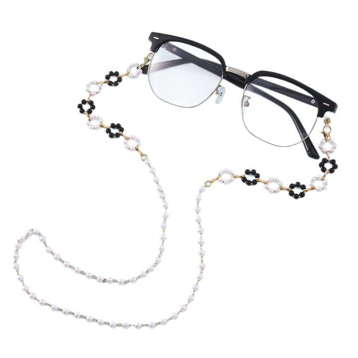 Elegante Perlen Brillenband Karnz