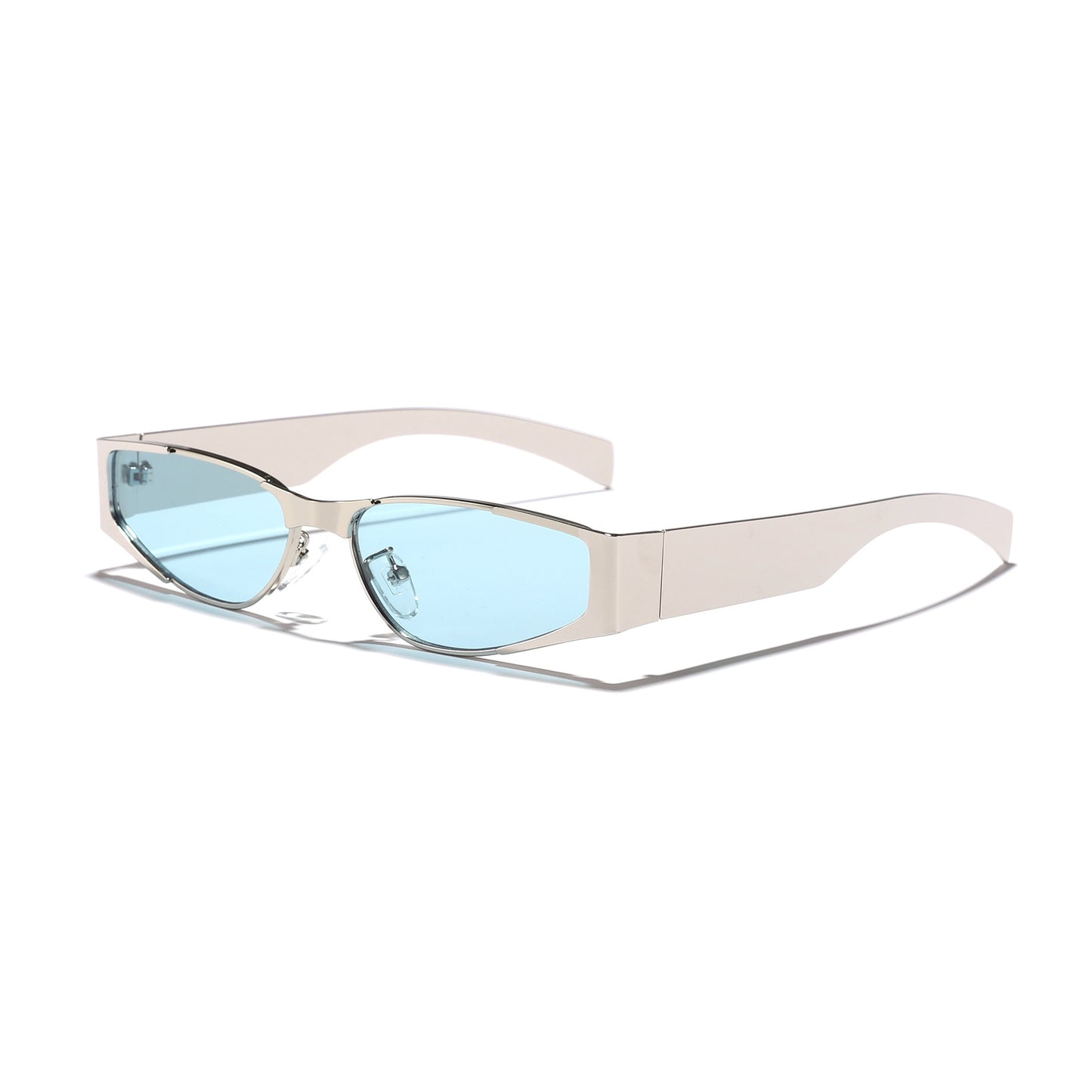 Damen futuristische schlanke Sonnenbrille Karnz
